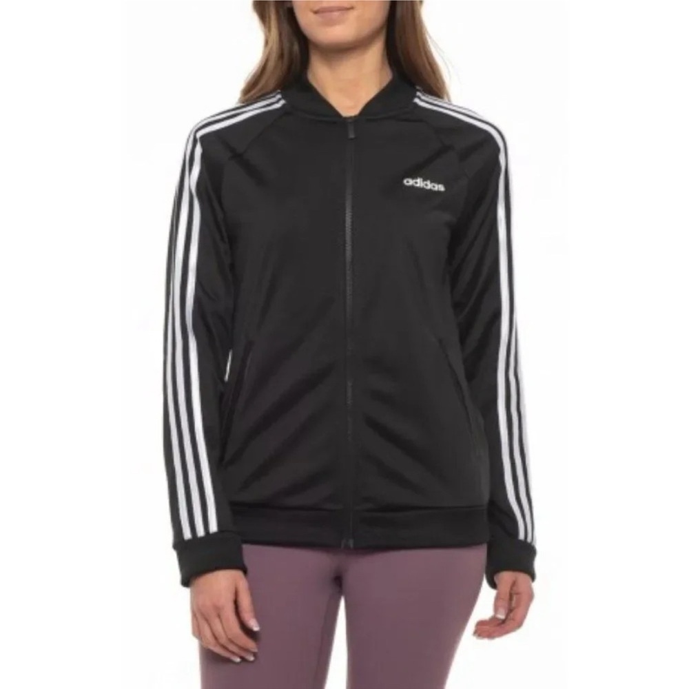 Adidas Women’s Track Jacket White Dazzle Tricot. - Picture 7 of 7